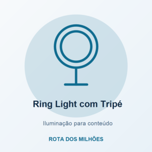 Capa do produto Ring Light com Tripé